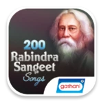 200 rabindra sangeet songs android application logo